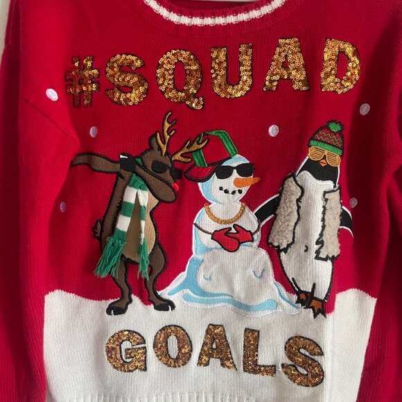 Ugly Christmas Sweater – #SQUADGOALS - Picture 3 of 8
